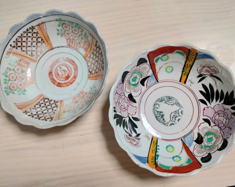 骨董市 ガレージセール 購入 食器