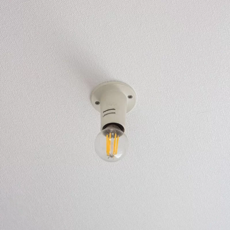 キッチン照明 シンプル エジソン電球